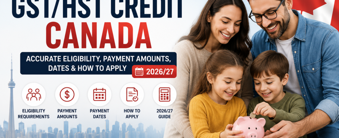 GST/HST Credit Canada-Best Payment Guide for 2026/27