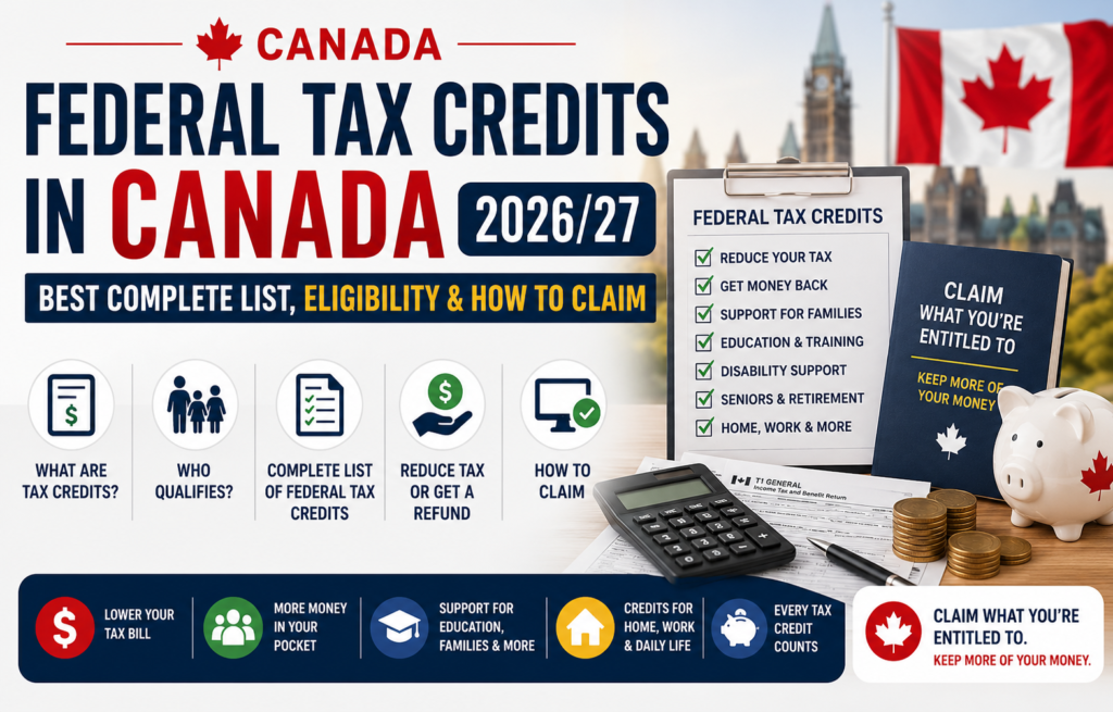 Federal Tax Credits in Canada
