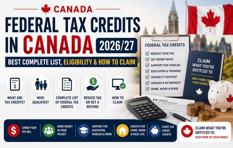 Federal Tax Credits in Canada
