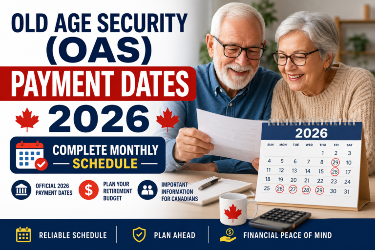 Old Age Security (OAS) Payment Dates