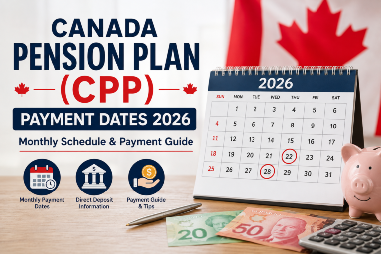 Pension Plan (CPP) Payment Dates