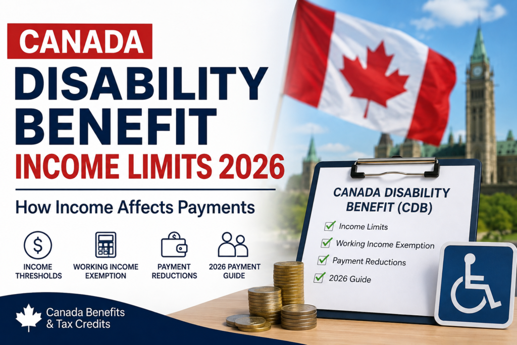 Canada Disability Benefit Income Limits