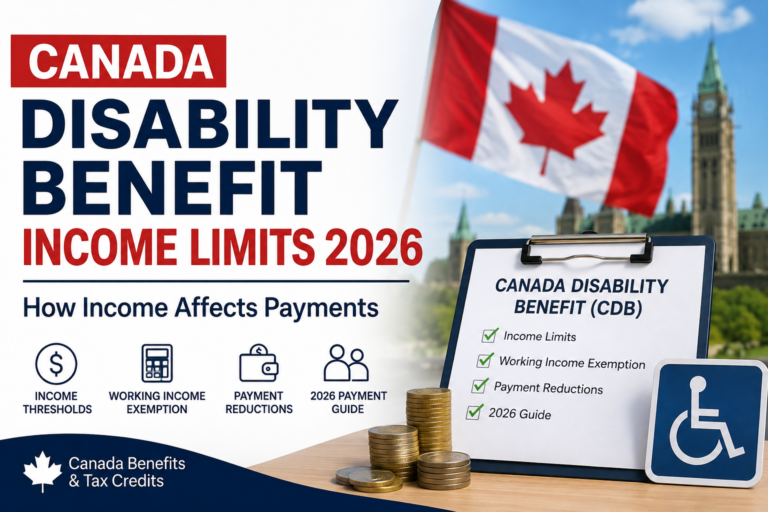 Canada Disability Benefit Income Limits