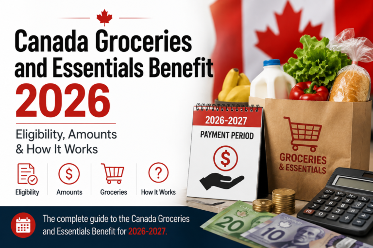 Canada Groceries and Essentials Benefit